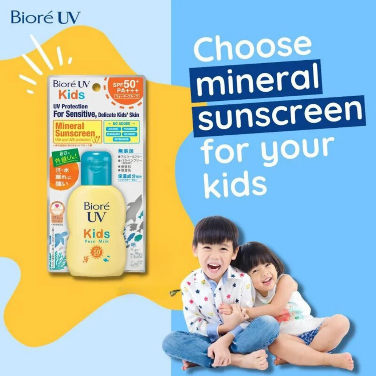 Biore UV Kids Pure Milk SPA 50+ PA+++ 70ml