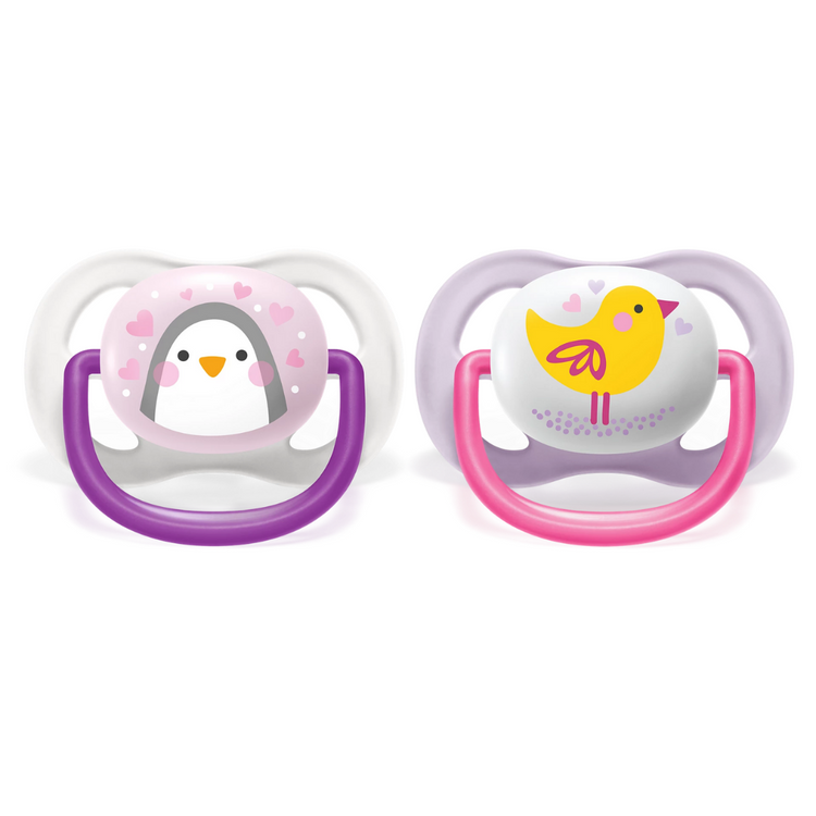 Philips Avent Ultra Air Soother Twin Pack (0-6m) (6-18m)