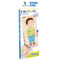 Beleduc 5 in 1 Body Puzzle (Boy) (4Y+)