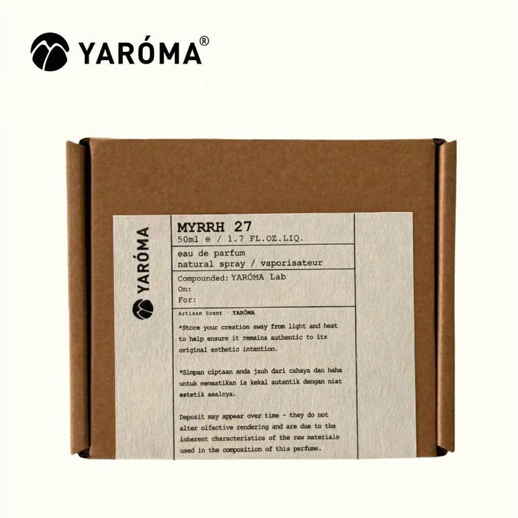 Yaroma MYRRH 27 Perfume 50 mL | Warm Spice & Woods Fragrance