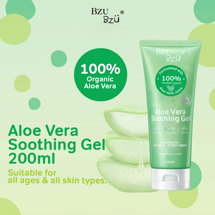 BZU BZU Aloe Vera Soothing Gel (200 ml)