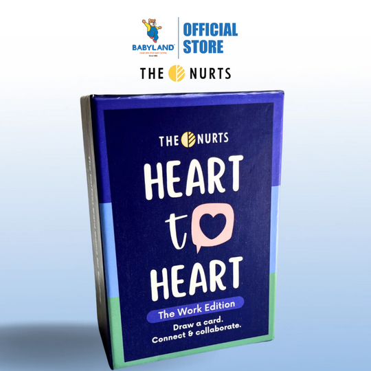 The Nurts Heart-To-Heart The Work Edition Cards | Cards for Team Building | Suitable for Working Professionals |Ice Breaking Game