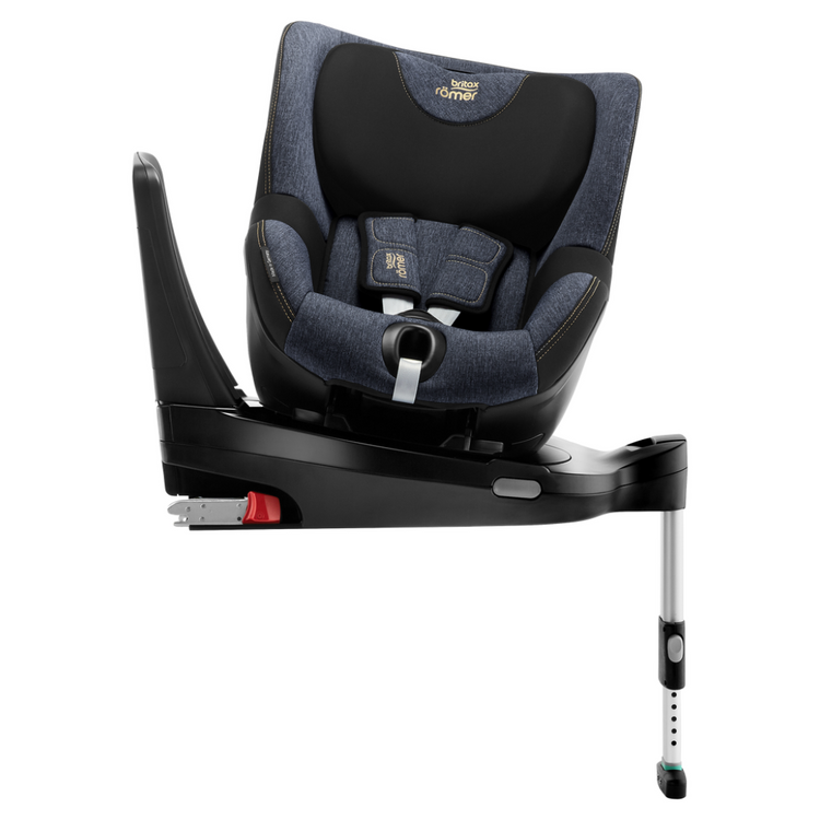 [ Display Unit ] Britax Dualfix i-Size Car Seat - Blue Marble (Birth To 4 Years)