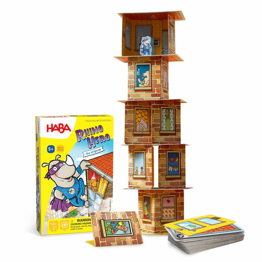 Haba Rhino Hero Stacking Cards Game (5Y+)