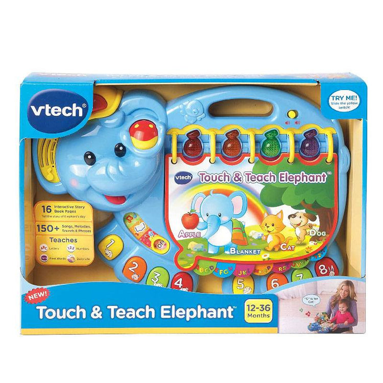 Vtech Touch & Teach Elephant (1-3yrs)