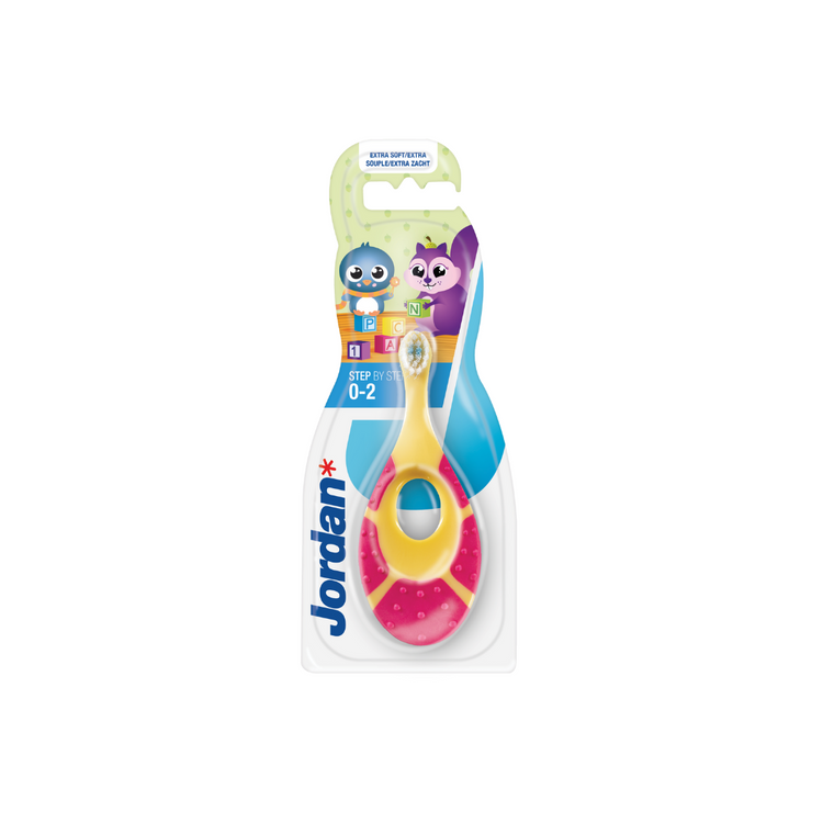 Jordan Toothbrush Step-1 (0-2yrs) (Random Colour Pick)