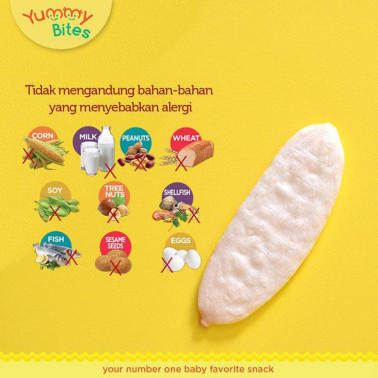 Yummy Bites Rice Crackers 25g (6M+)