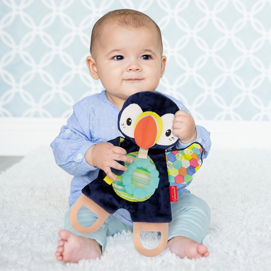 Infantino 316632 Cuddly Puffin (0m+)