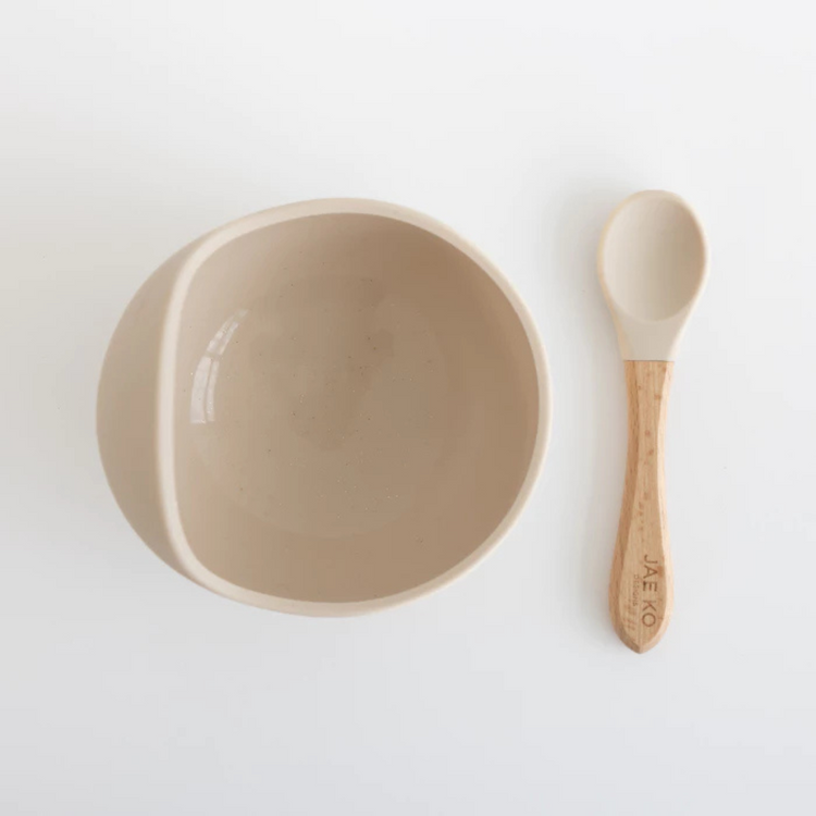 Jae Ko Silicone Bowl & Spoon Set