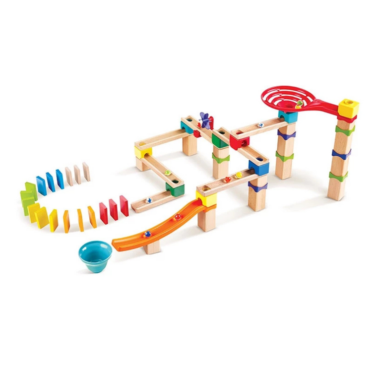 Hape 1101 Marble Run Race Track with domino STEM Toys