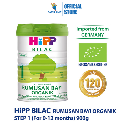 HiPP BILAC Organic Infant Formula Step 1 (0-12 months) (900g)