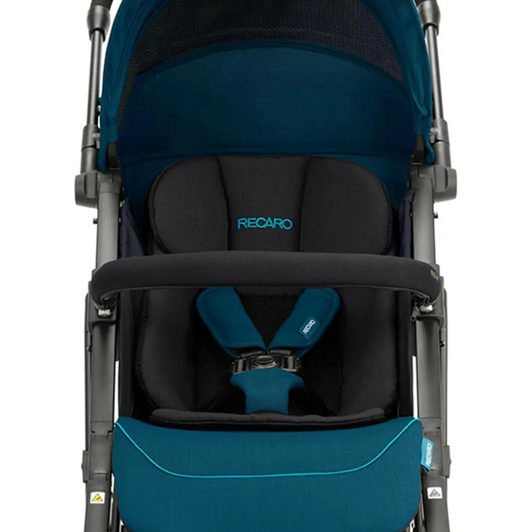 [ Display Unit ] Recaro Easylife Elite 2 Prime Stroller - Sky Blue (Newborn to 15kg)