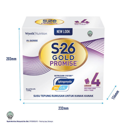 Wyeth S-26 Gold Promise Step 4 (1.65kg) 4yrs+