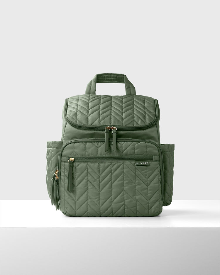 Skip Hop Forma Nappy Backpack - Dark Sage