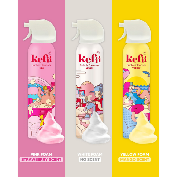 Kefii Bubble Cleansers - Pick Your Perfect Bubble