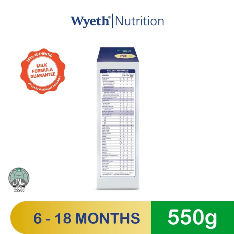 Wyeth S-26 Gold Promil Step 2 (550g) (6-18mth )