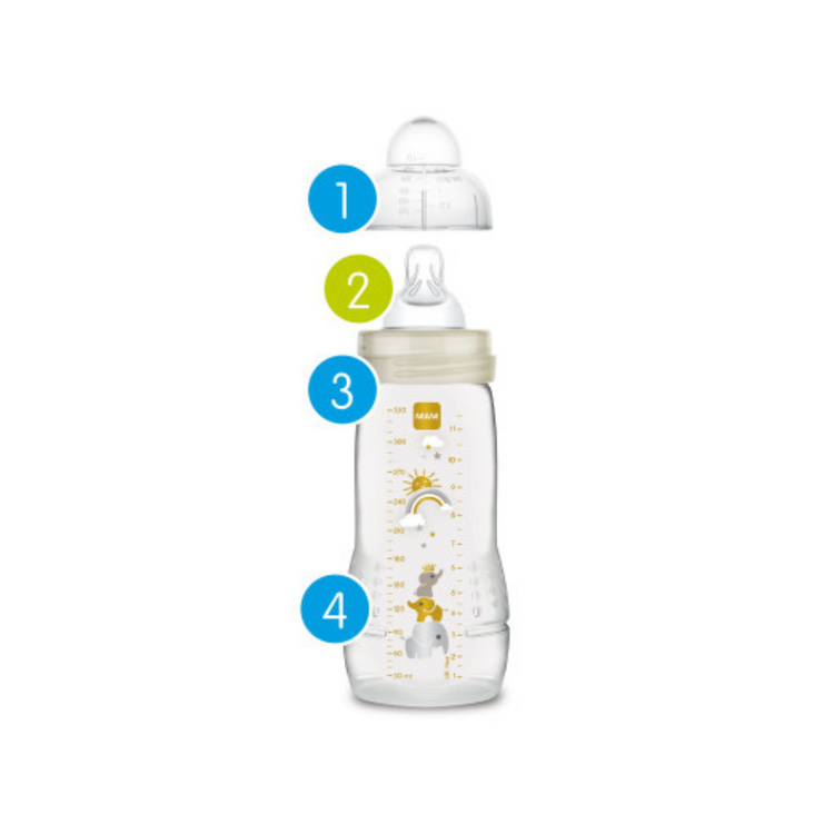 MAM Easy Active Baby Bottle 330ml (4m+)