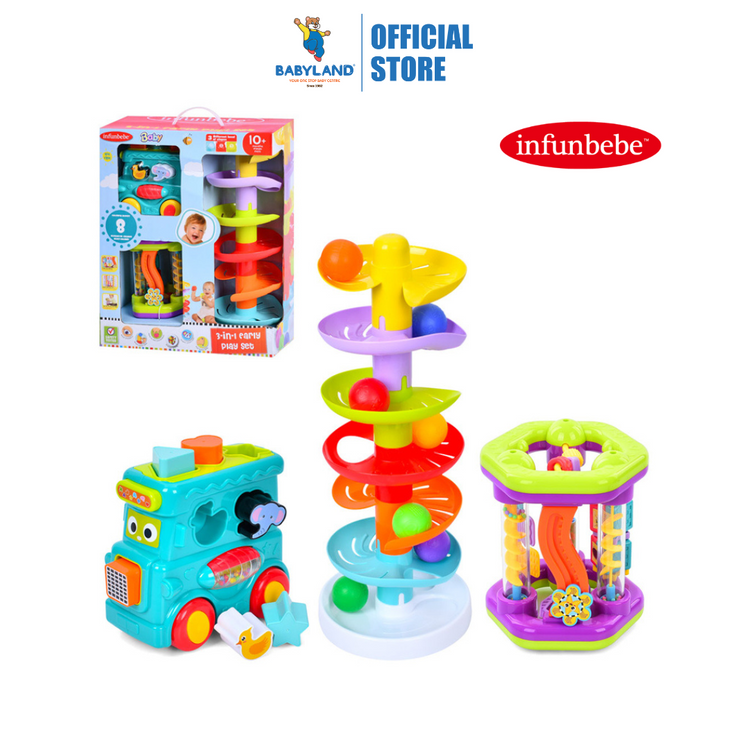 Infunbebe 3-In-1 Early Play Set (10+ Months)