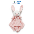 Purebaby Organic Pink Bunny Knitted Bunny Comforter