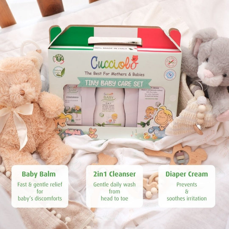 Baby Cucciolo Tiny Baby Care Kit