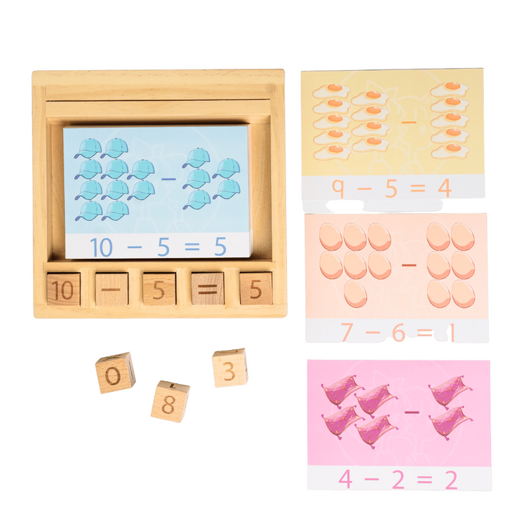 PureDays Wooden Numberment Maths Game