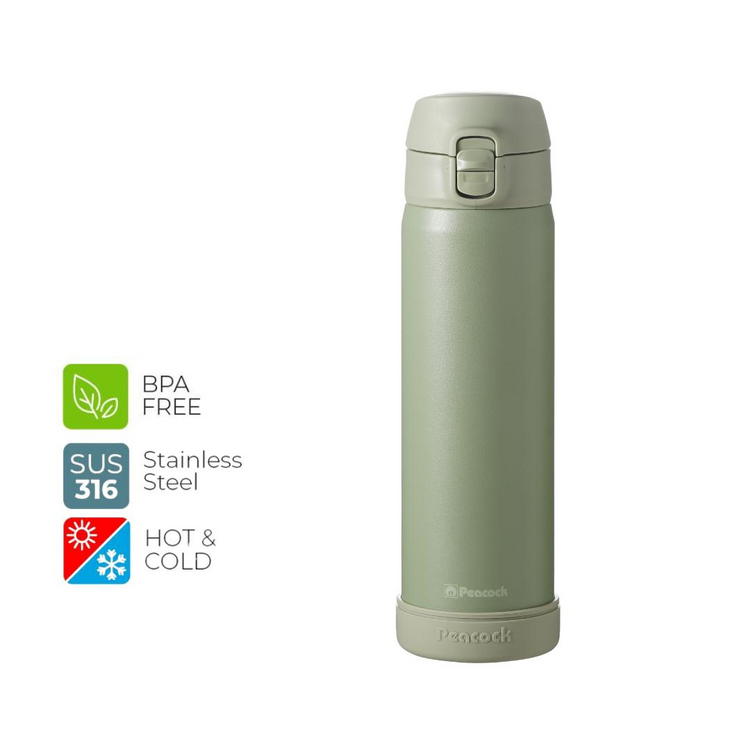 Peacock 550ML SUS316 One Touch Bottle DPW-55