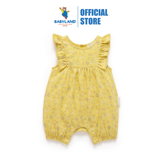 Purebaby Sunshine Ruffle Shortie Growsuit