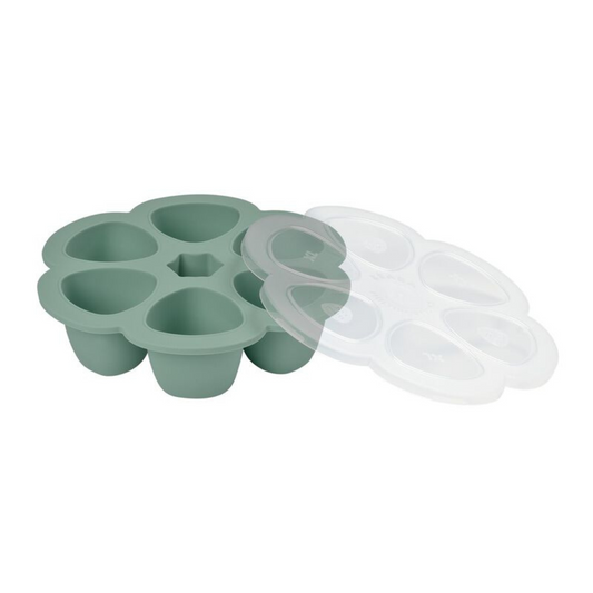 Beaba Multiportions Silicone Freezer Tray - Sage Green