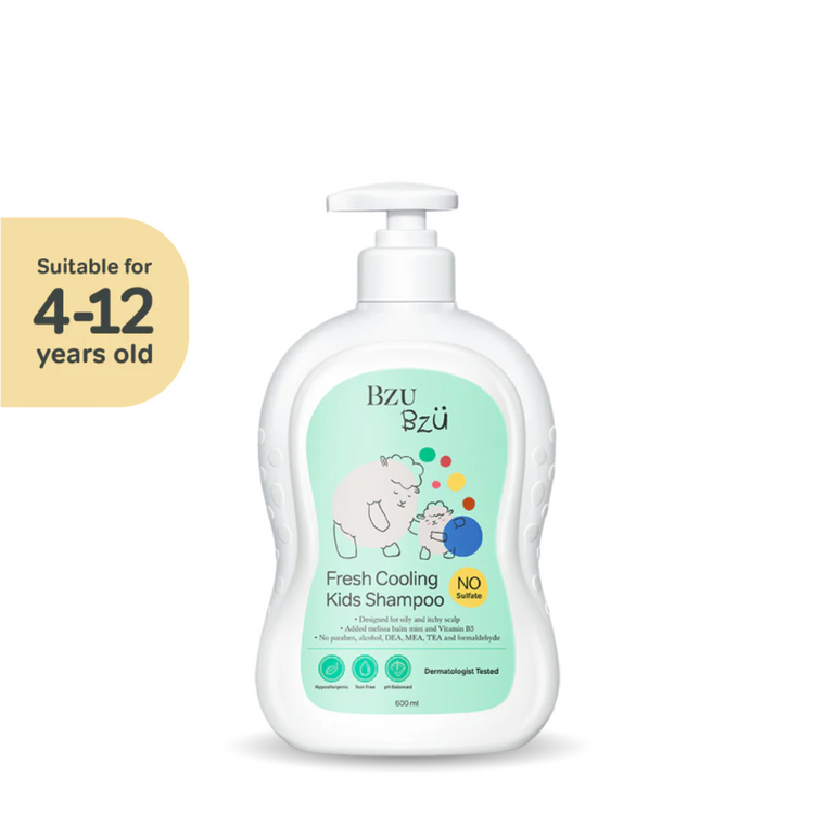 BZU BZU Fresh Cooling Kids Shampoo (600ml)