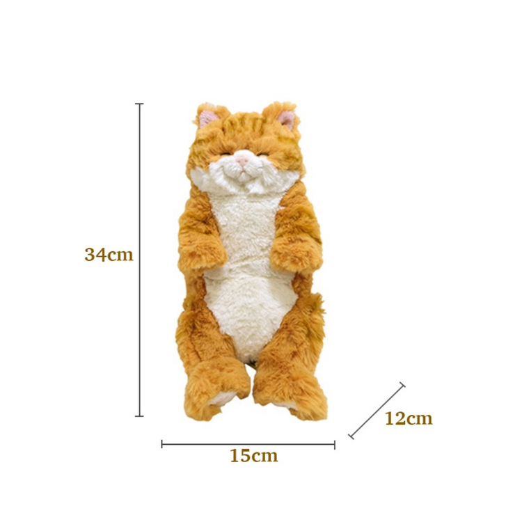 Sunlemon 1573 Chashiro - Lying Cat Sleeping Face Stuffed Toy S