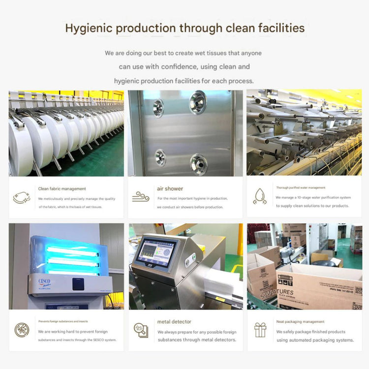 NATURE LOVE MERE Signature Black Soybean Baby Wet Wipes (70pcs) | Safe for Hand & Mouth