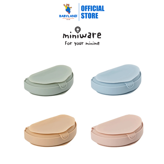 Miniware Silifold (Foldable Silicone Plate): Compact Children's Portable Plate