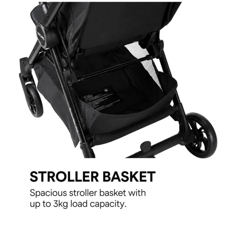 Recaro EasyLife QF Stroller - Diamond Black ( Newborn to 22kg  | Autofold Stroller )
