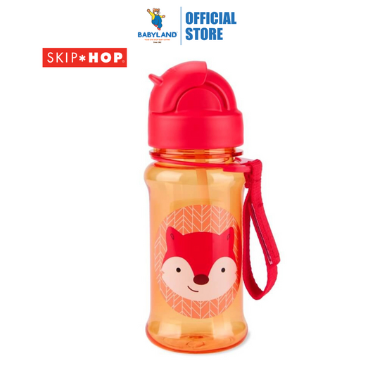 Skip Hop Zoo Tritan Renew Straw Bottle - Fox
