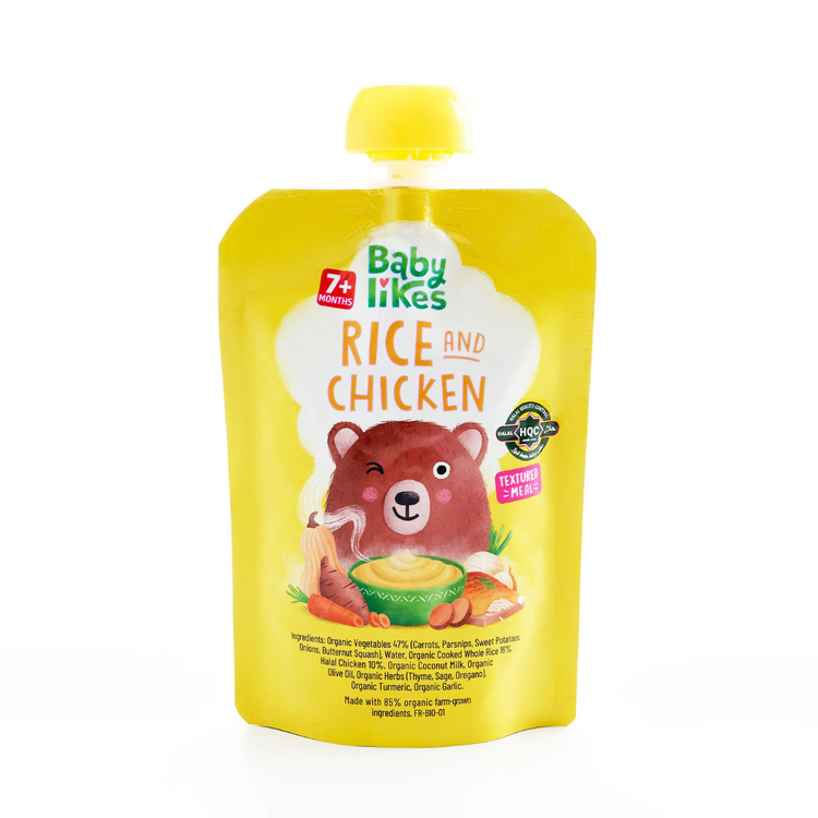 Beru Likes Organic Baby Puree 130g (7m+)
