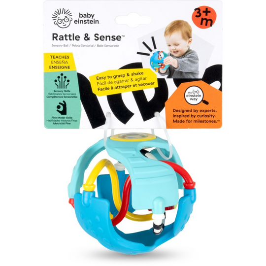 Baby Einstein Rattle & Sense Sensory Ball (3m+)