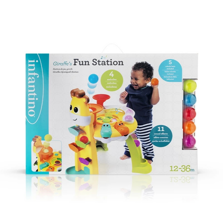 Infantino Giraffe's Fun Station Suitable For Age 12+ Months