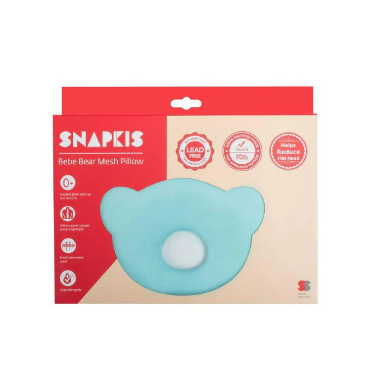 Snapkis Bebe Bear Mesh Pillow 0m+