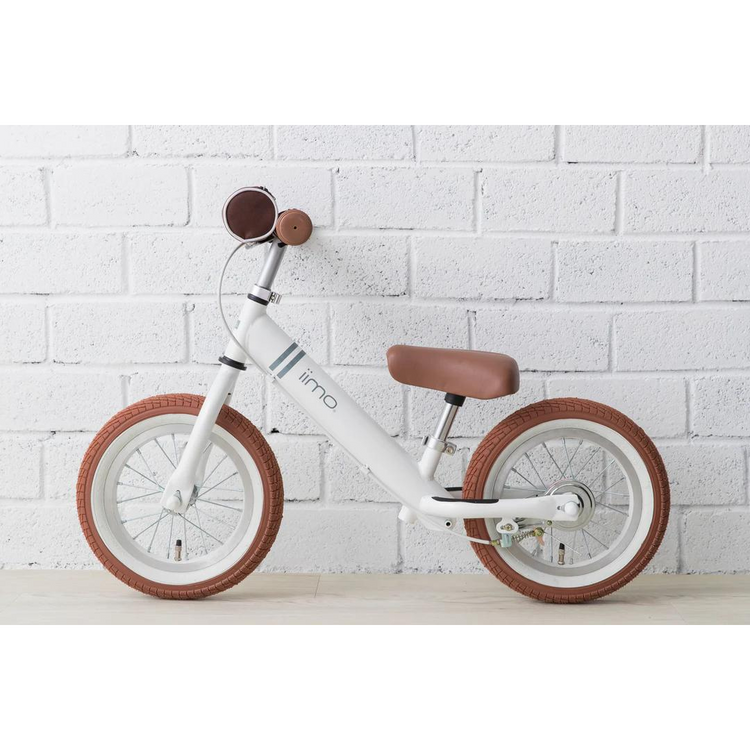 Iimo 12" Balance Bike (Kick Bike) -Alloy (White)