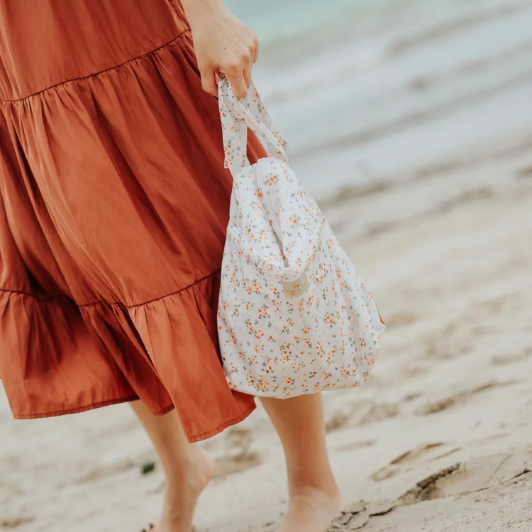 Mils and Key Everywhere Bags - Rose Pink Daisy