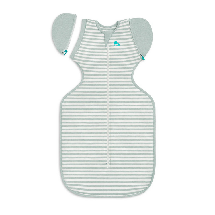 Love To Dream Stage2 Swaddle Up Transition Bag Stretch Cotton 0.2 TOG - Lite Olive