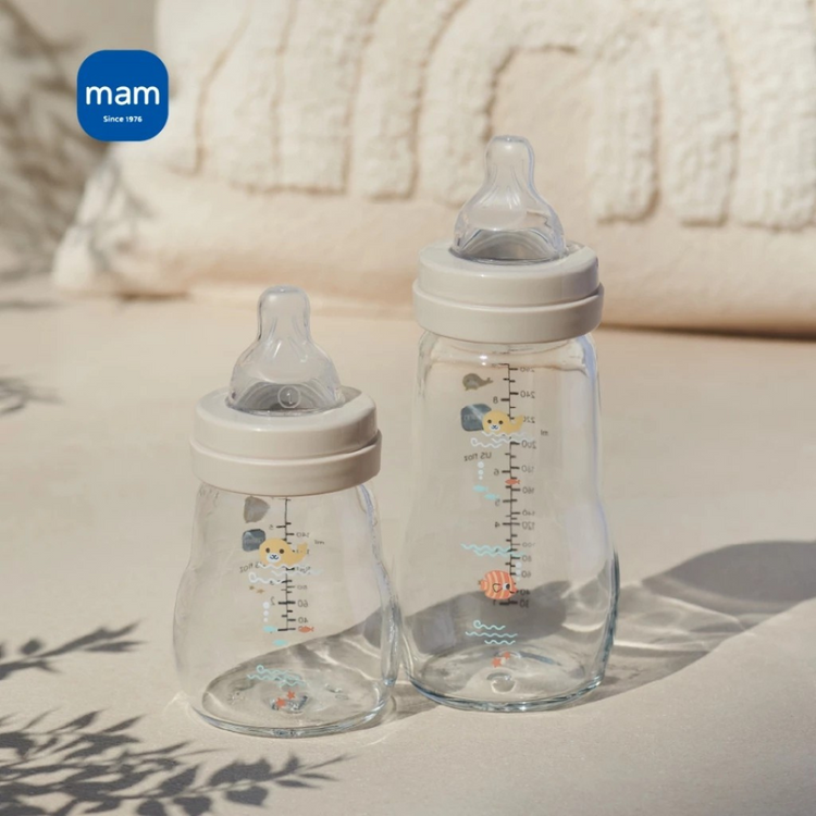 MAM Feel Good Glass Bottle 170ml Unisex