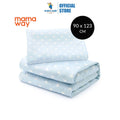 Mamaway Optimum Temp. Antibacterial Summer Quilt - Love Light Blue F (90x123 cm)