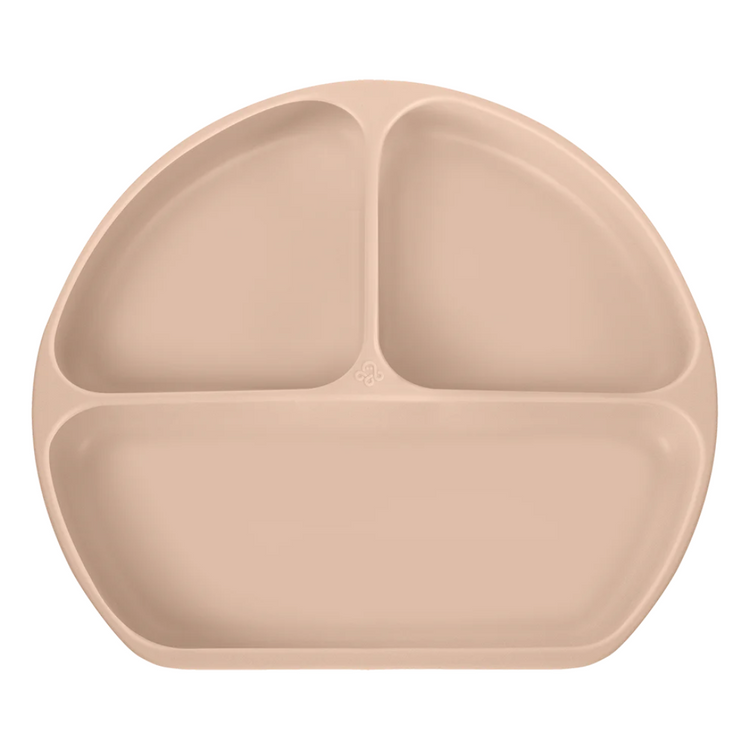 Abiie Octopod Silicone Suction Triangle Plate No Lid