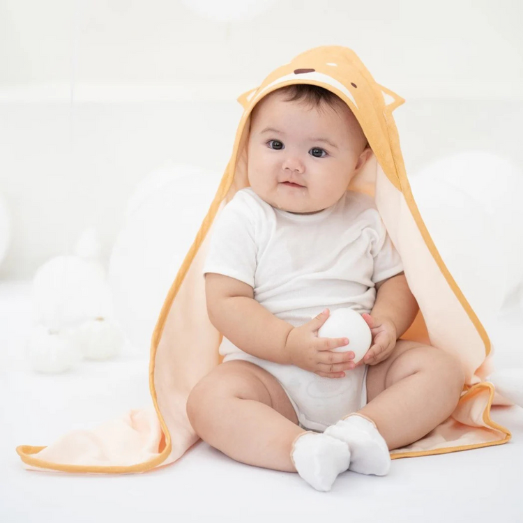 Granny Ben TENCEL Muslin Animal Hooded Swaddle