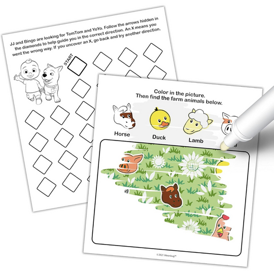 Elm Tree CoComelon Imagine Ink Magic Ink Pictures