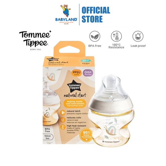 Tommee Tippee Natural Start PPSU Bottle 150ml (Snail)