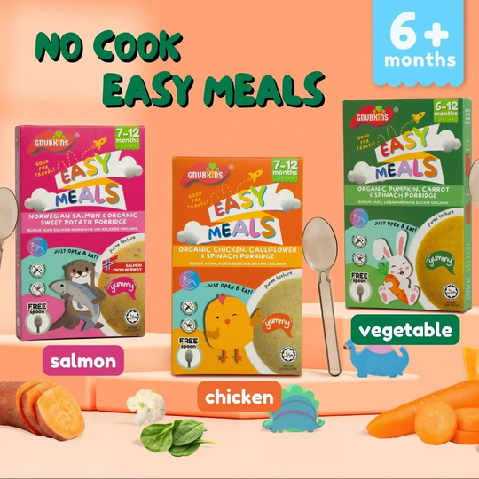 Little Baby Grains No Cook Easy Meals - 3 Flavours (6-12 months)