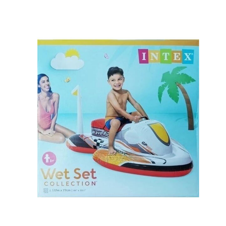 Intex Inflatable Wave Rider Ride-on IT 57520NP (46"x30.5") (3y+) - Wet Set Collection