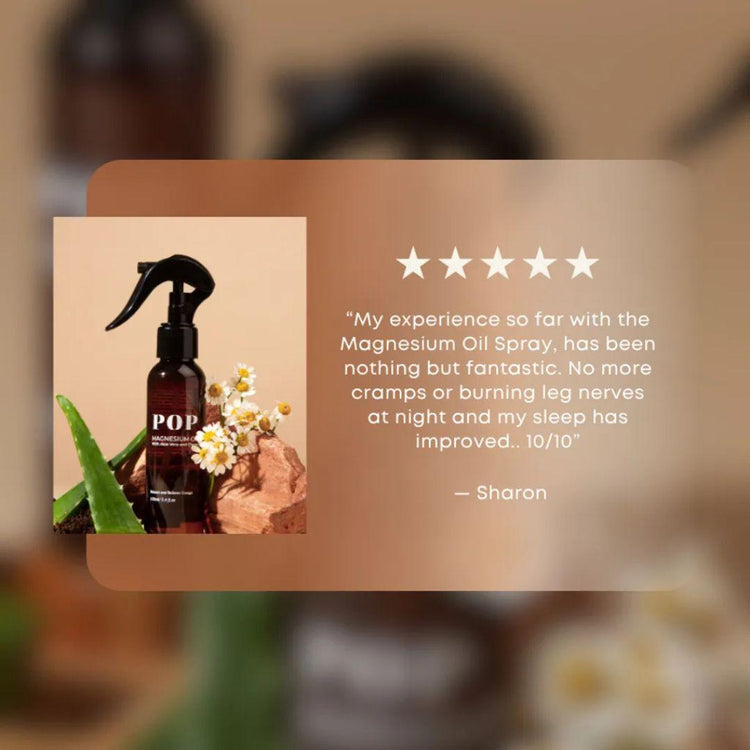 Pop Neutral Magnesium Oil Spray 100ml - Chamomile